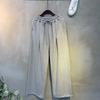 C S In The Room Wuda pIn tuCk Ankle StrIng bandIng Wide pantS 3Color