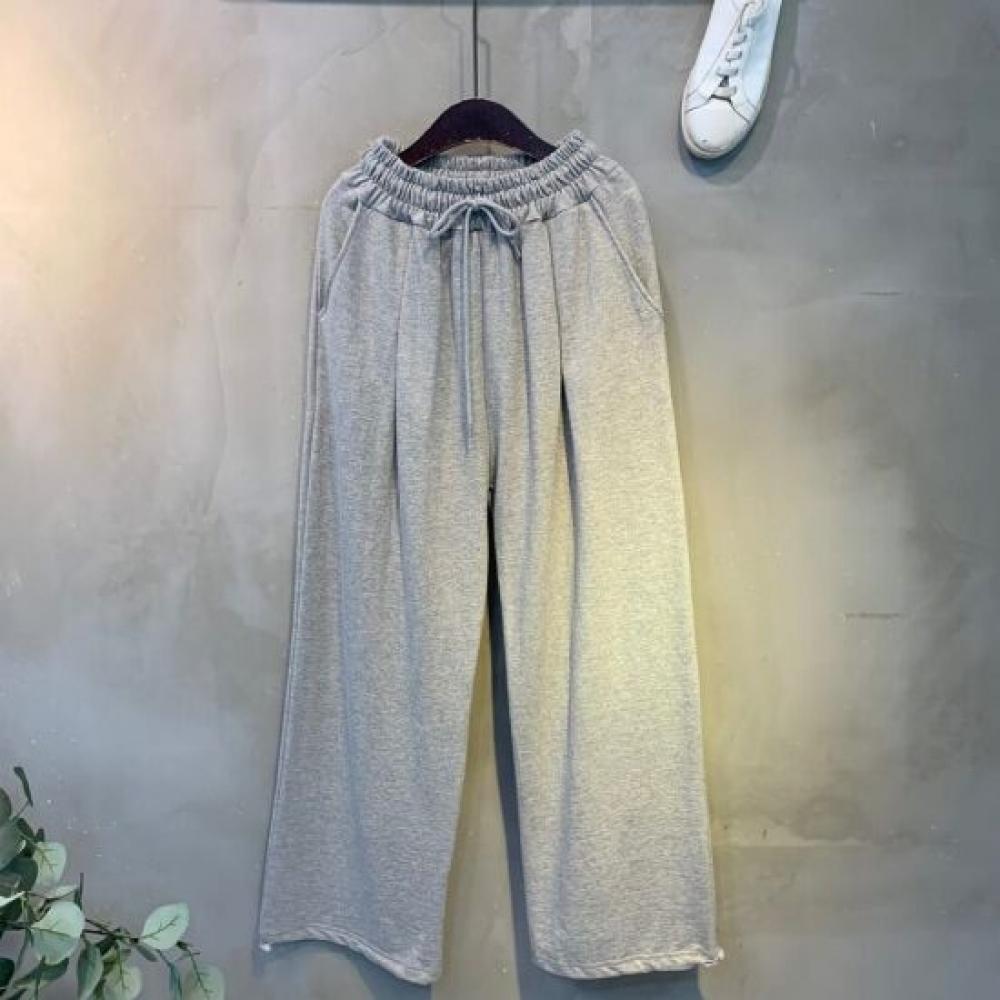C S In The Room Wuda pIn tuCk Ankle StrIng bandIng Wide pantS 3Color