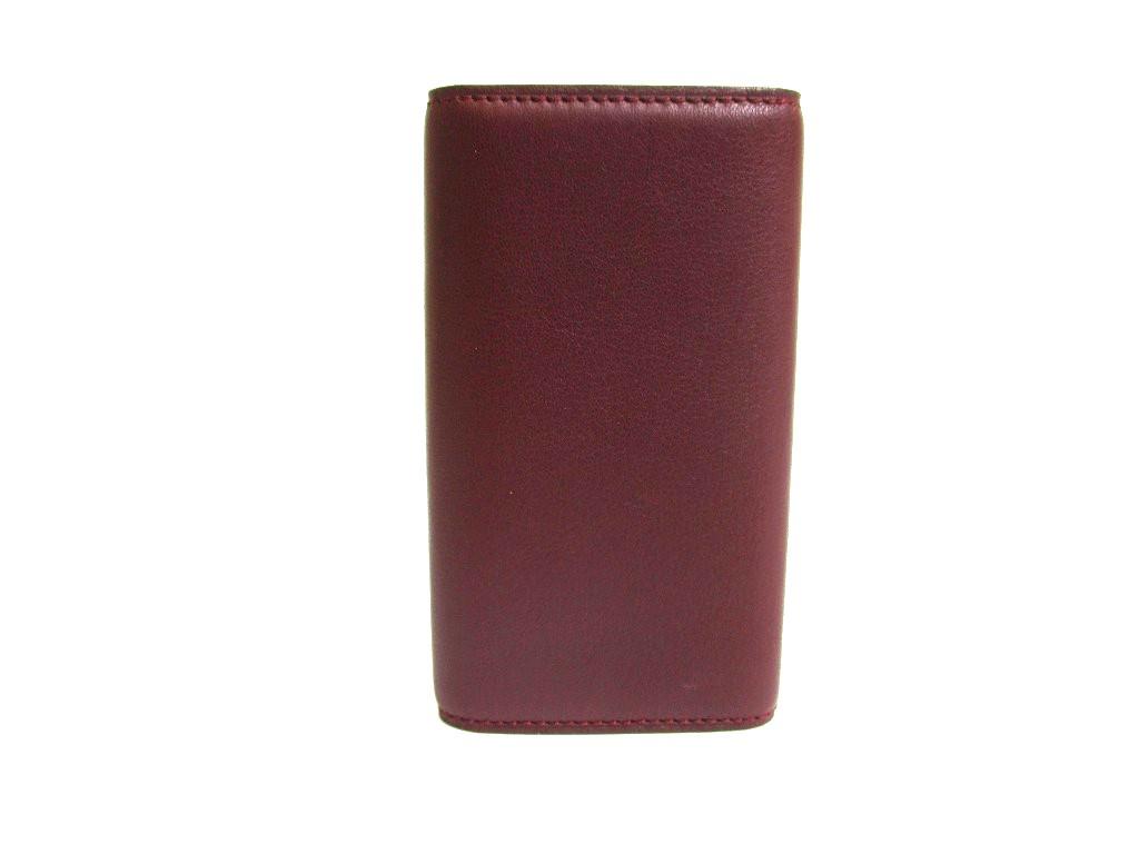 Brelocuri autentice din piele Cartier Bordeaux cu 4 poze #a571 Reconditionate