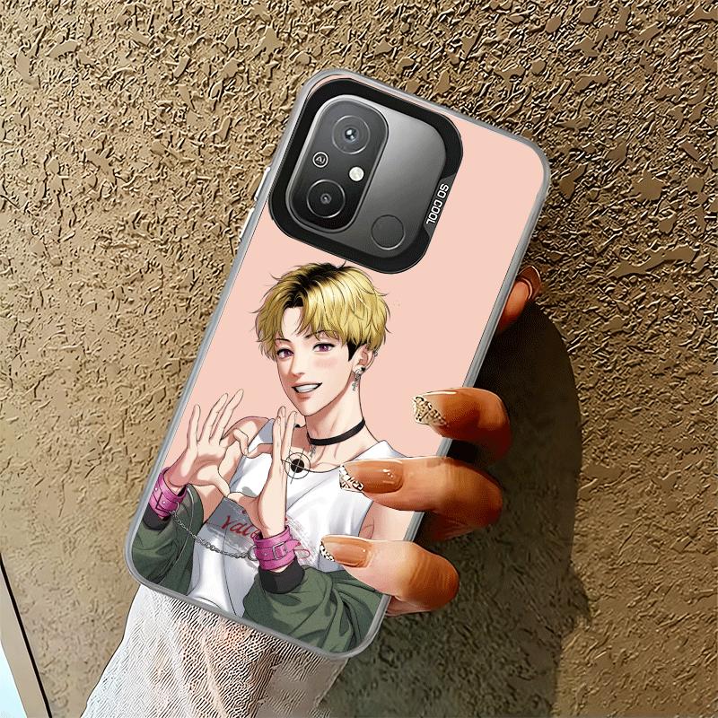 B-J A-Alex Anime Soft Phone Case for Xiaomi Redmi 15C 15 14C 13C 12C Poco X5 X6 X7 Pro X3 F8 F7 Ultra M8 13 12 Cover Back Shell