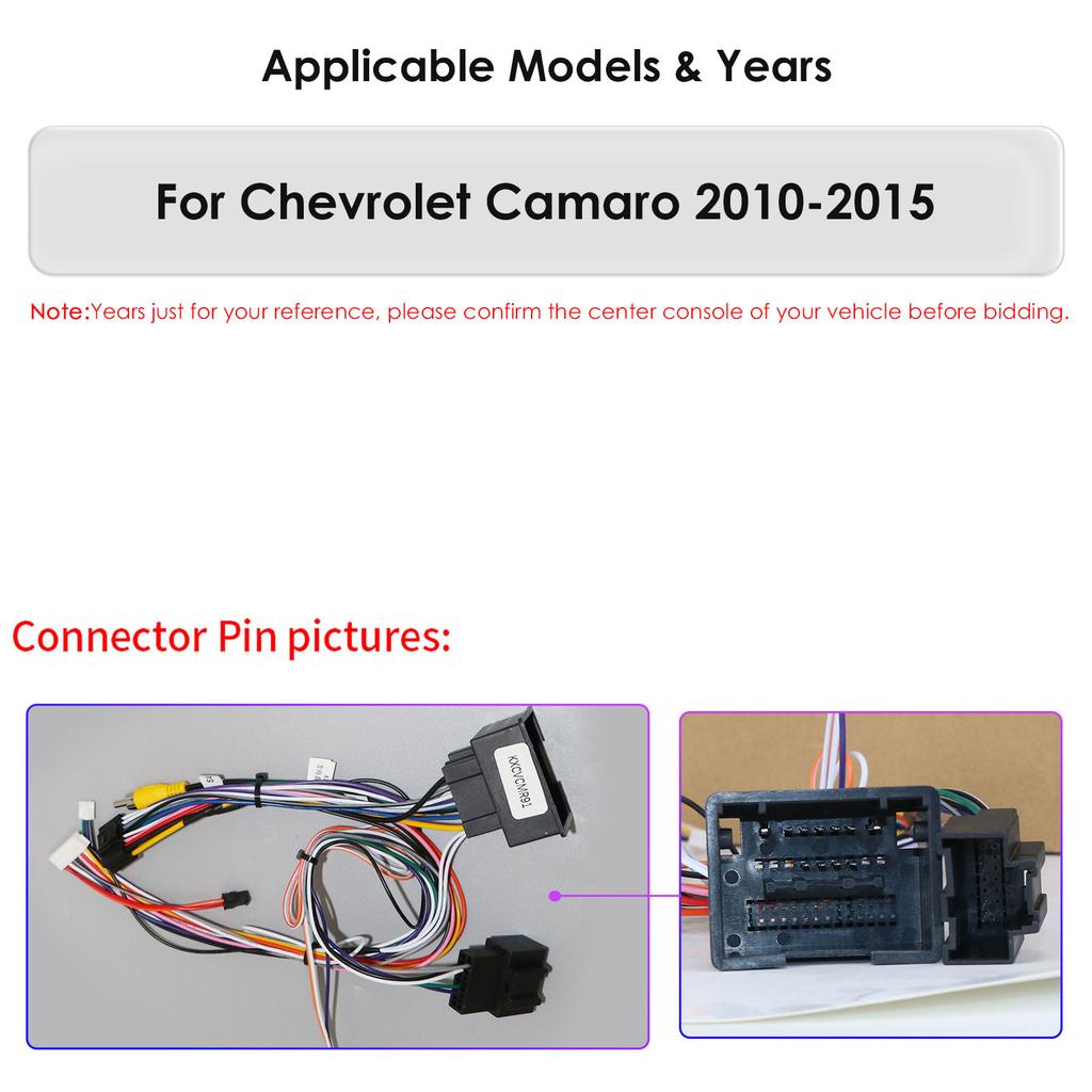 Hizpo 4G Carplay Android Auto Stereo für Chevrolet Camaro 2010 - 2015 Autoradio Multimedia-Player Navigation Stereo Intelligenter Bildschirm DSP 5G WIFI