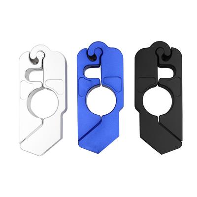 1pcs Motorcycle Handlebar Lock Handlebar Brake Handle Solid Lock Imitation Theft Lock Modified Brake Horn Lock