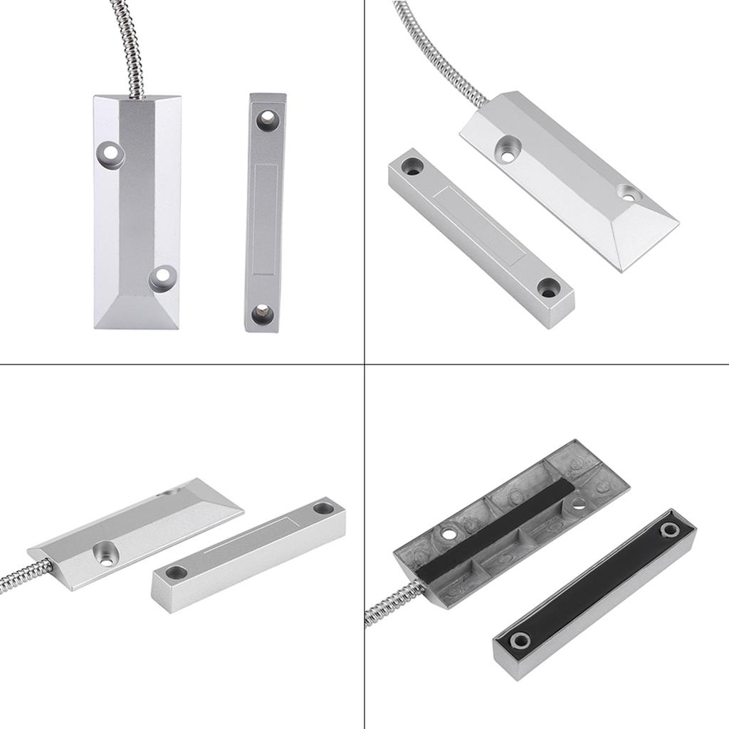Door Window Magnetic Contact Wired Sensor Detector  for Home Garage Alarm Security Magnetic Detector