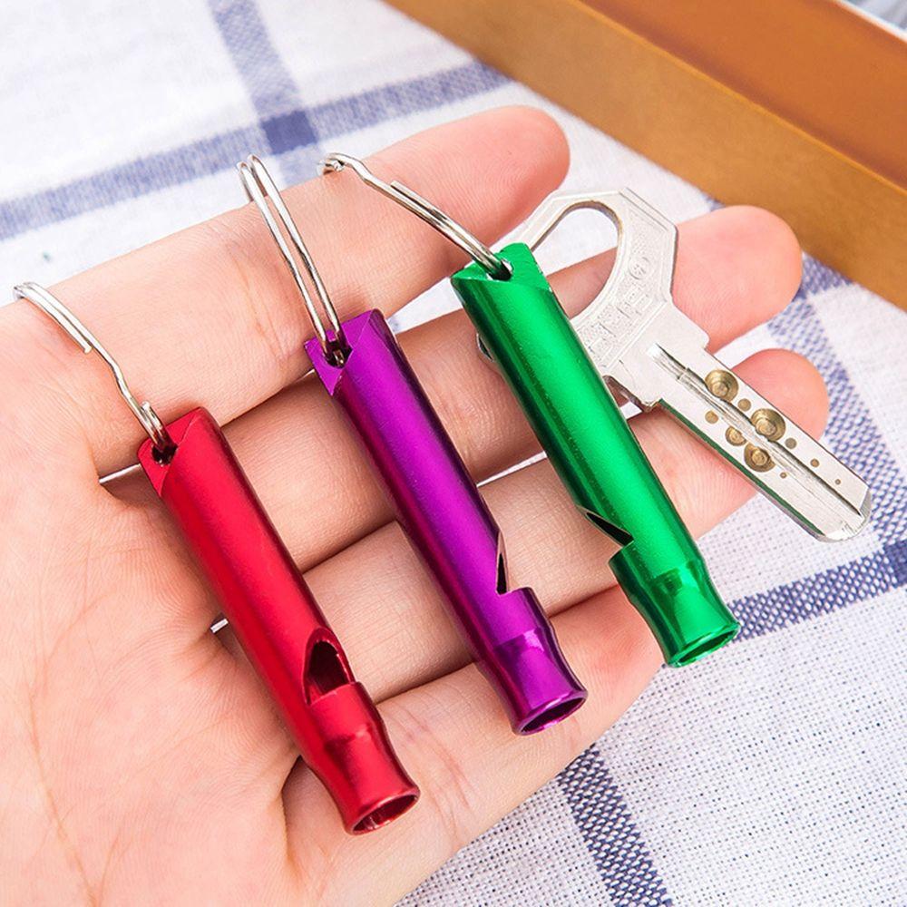 Small Size Outdoor with Keyring Emergency Whistles Training Accessories Survival Whistle EDC Tools