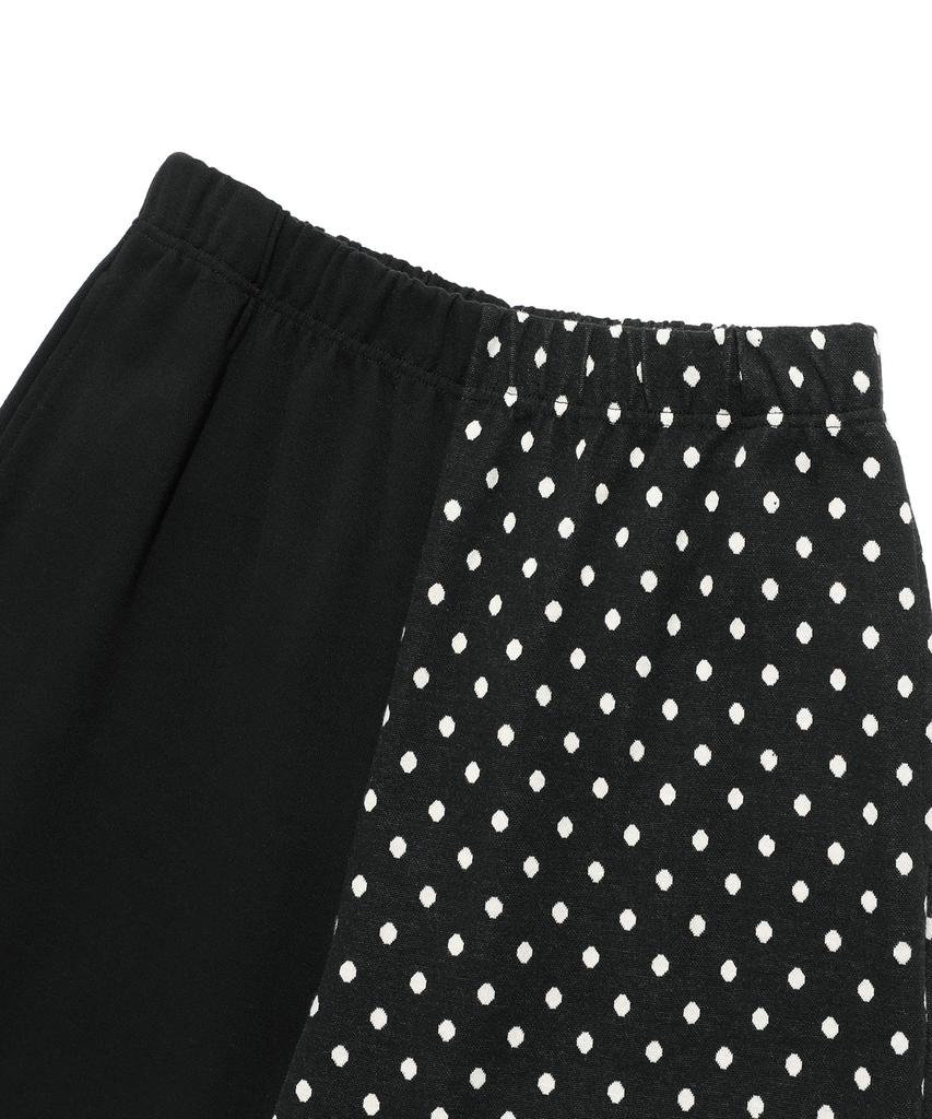 ISTKUNST Dot Combi Pants_Black(Ik2Fffpa01A)