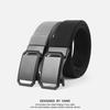 Men's Tactical Belt: Student Style, Automatic Buckle Canvas Nylon, Versatile for Casual Overalls