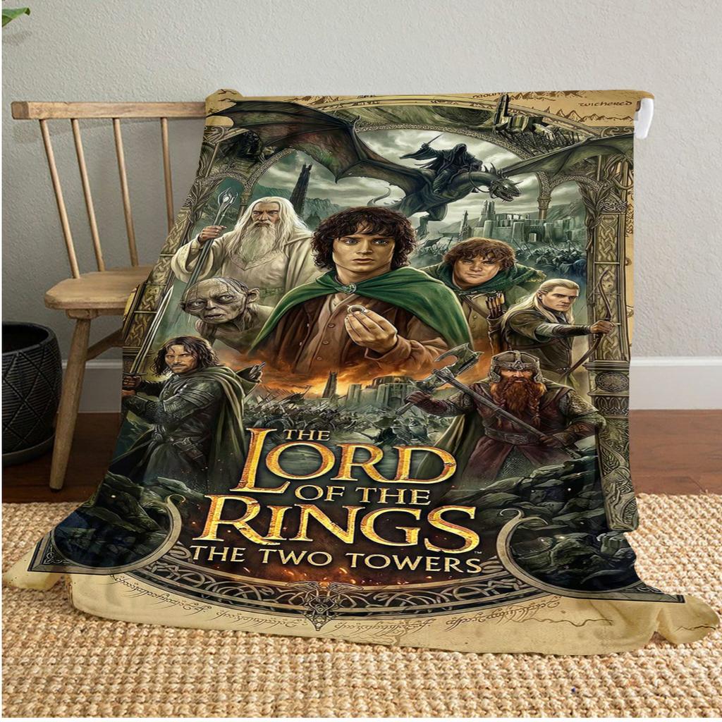 The Lord Of The Rings Throw Soft Comfortable All Seasons Blanket Perfect Gift Couch Office Nap Outdoor Travel Blanket