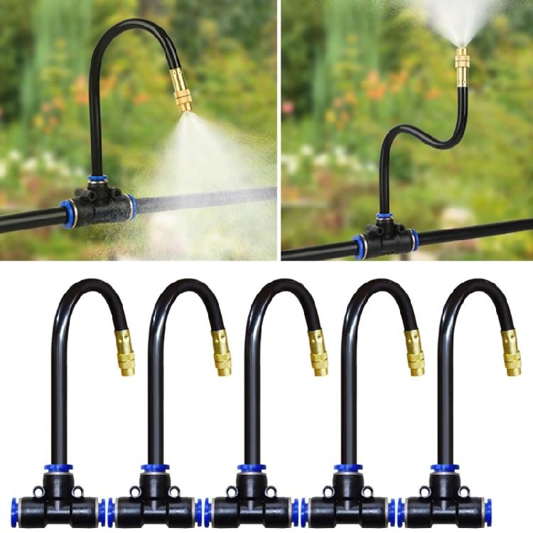 360 Rotating Sprinkler Head Nozzle Automatic Watering Device For Plant Efficient Water Saving Design Balcony Garden Use