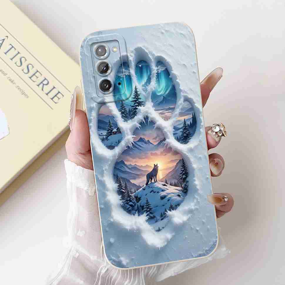 For Samsung Galaxy Note20 4G Case SM-N980F Popular Love Soft Silicone Cover For Samsung Note20 5G 6.7" Cute Butterfly Bumper