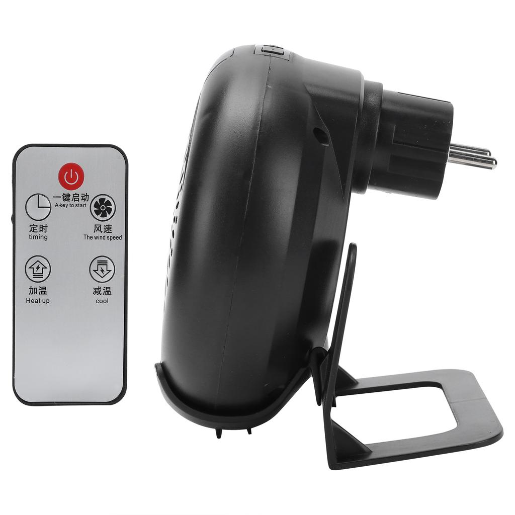 900W Heizlüfter Mini Heim Elektroheizung Warmluftventilator für Bürozimmer