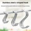 Multi-purpose Wall-mounted S-hook for Bathroom and Kitchen