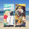 Anime B-Banana Fish Towel Sports Quick Dry Travel Camping Gear Sandproof Soft Light Large Beach Towel