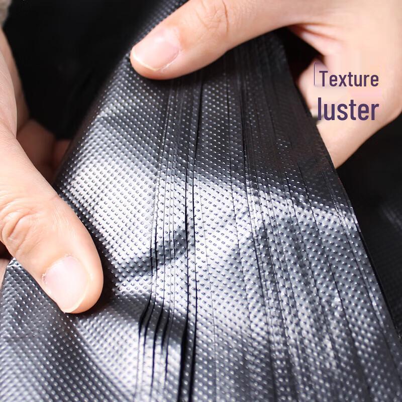 Hechi Extra Large Heavy Duty Black Trash Bags