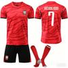 Camisa de Futebol da Coreia do Sul para a Copa do Mundo de 2026 - Casa para Crianças e Adultos HEUNGMIN #7