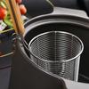 Stainless Steel Large Colander French Fries Pasta Basket Hot Pot Skimmer Strainer Drainer Oil Filter Home Cooking Utensils