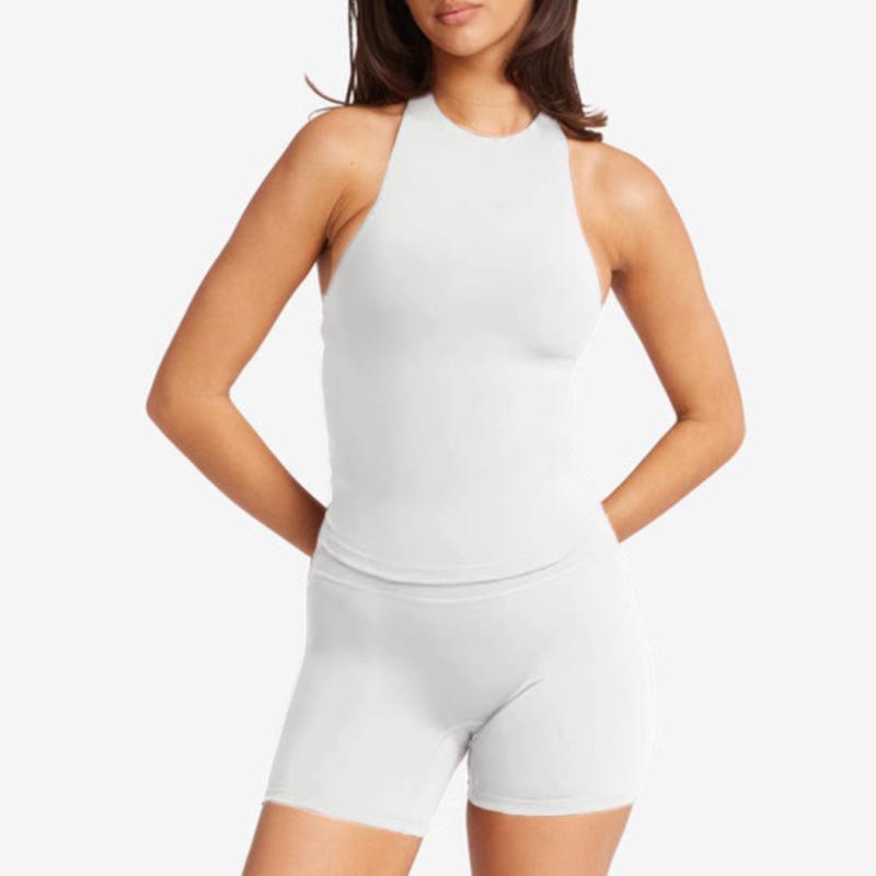 

Detachable Halter Yoga Top: European & American Style, Nude Feel, Beautiful Back, Women’s Sports Vest M