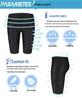 Men's Sharkskin Waterproof Swim Trunks Set - 2025 Style, Solid Color