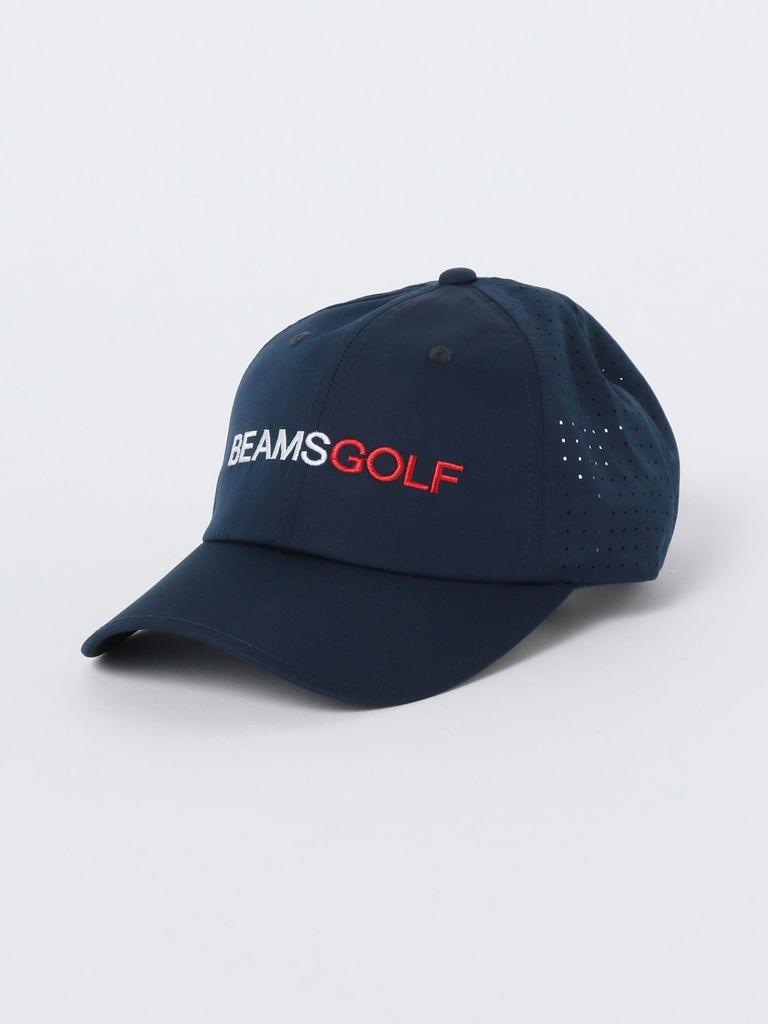 Beams Golf Hat, Laser Punching Cap, Navy, Men's, 81410774412