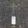 In-Stock Blank Cardboard Jewelry Tags with Elastic Rope for Clothing Accessories