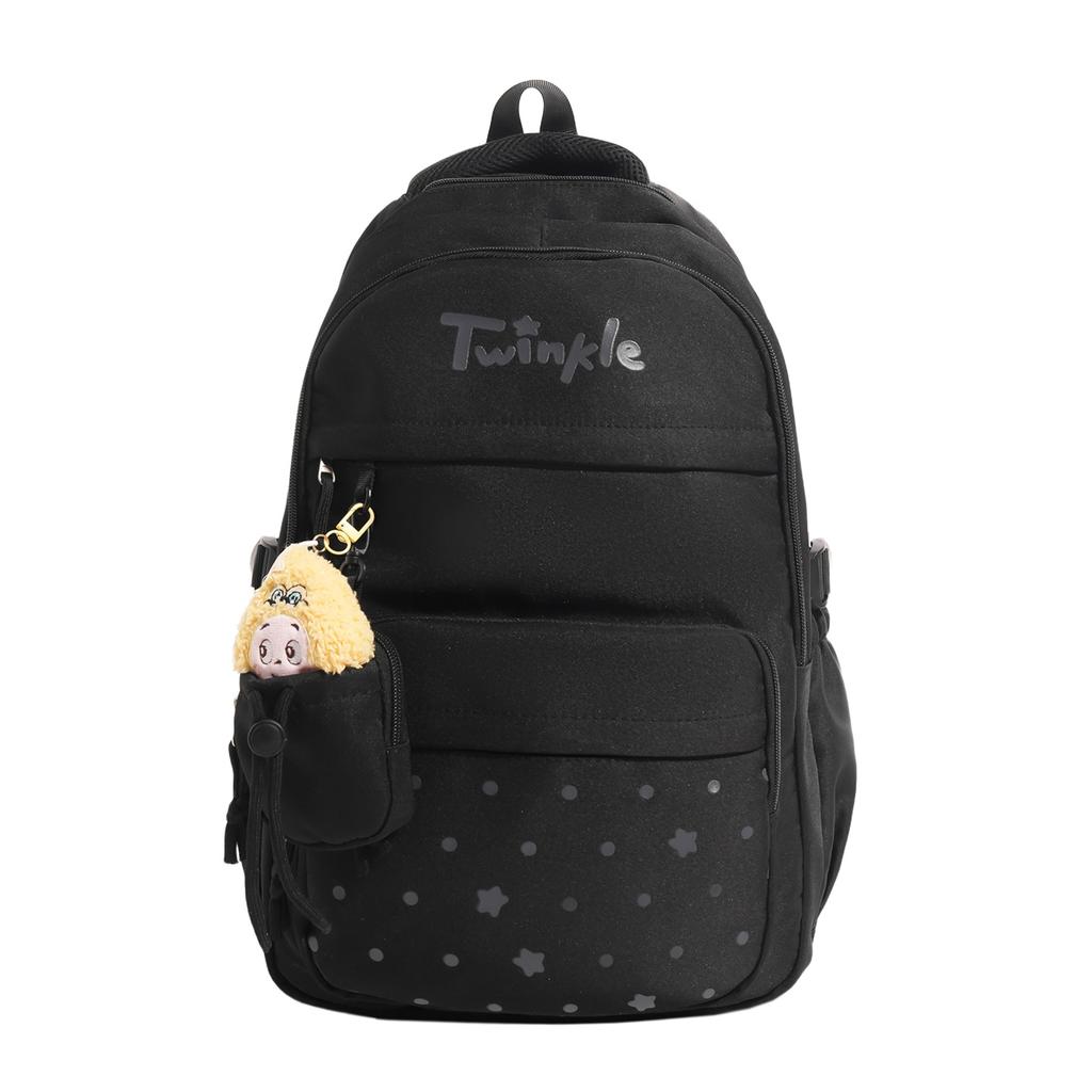 Schoolbag Mifu Soft Peach Powder Campus Sweet Wind School Bag Korean junior and high school girls go out in class Versatile backpack