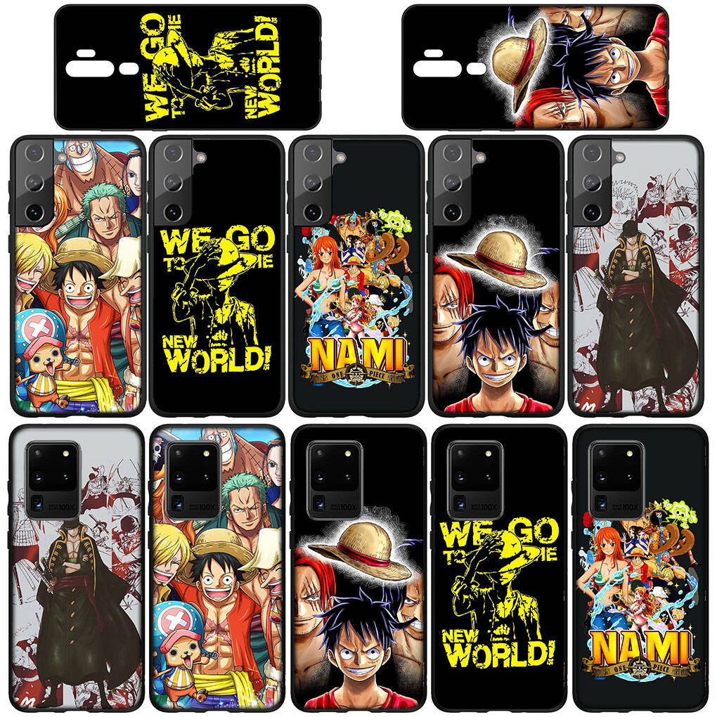 Phone Case for iPhone 17 15 16 Plus Redmi Note 14 12 11 13 Pro Max Huawei P30 P20 Lite Y9 OPPO A60 A40 A80 A18 A16 Poster Comics Luffy One Piece Cover