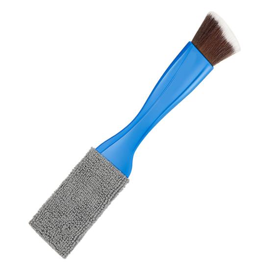 

Удобная щетка для чистки деталей двойного назначения Компактная чистка автомобиля синий