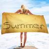 Summer Hawaii Beach Coconut Print Beach Towel Microfiber Bath Towels Bathroom Sport Bar Spa Golf Towel Quick Dry Swimming Cover