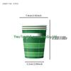 Super Bowl Party Set: Football Plates, Cups, Tablecloth & Cutlery