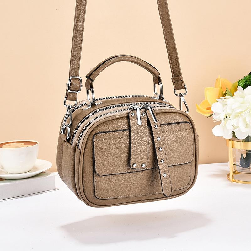 

Премиальный нишевый текстурный седловидный мессенджер большой вместимости через плечо, ретро, премиальный, новая сумочка хаки