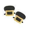 2x Gold Buckle Shoe Cover, Lightweight, Costume Accessory for Cosplay