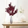 Artificial Ficus Leaves Branch 39.4 Inch Faux Ficus Tree Leaves Branch Plant Stem for Home Wedding Vase Filler