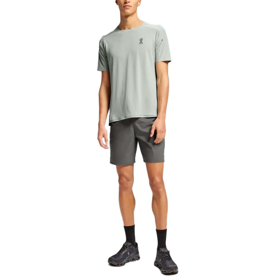 On Performance Hybrid Shorts Ventilated Loose Comfortable Athletic Shorts Men Shorts Dark-Gray 1ME10280345