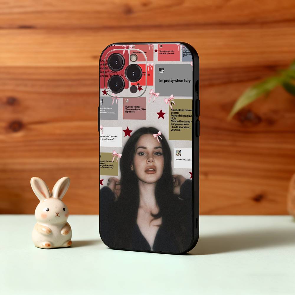 

Singer LanaDelRey S-Summertime Sadness Phone Case For iPhone17,16,15,14,13,12,Plus,Pro Max, 5G Others Soft Black Cover iPhone13