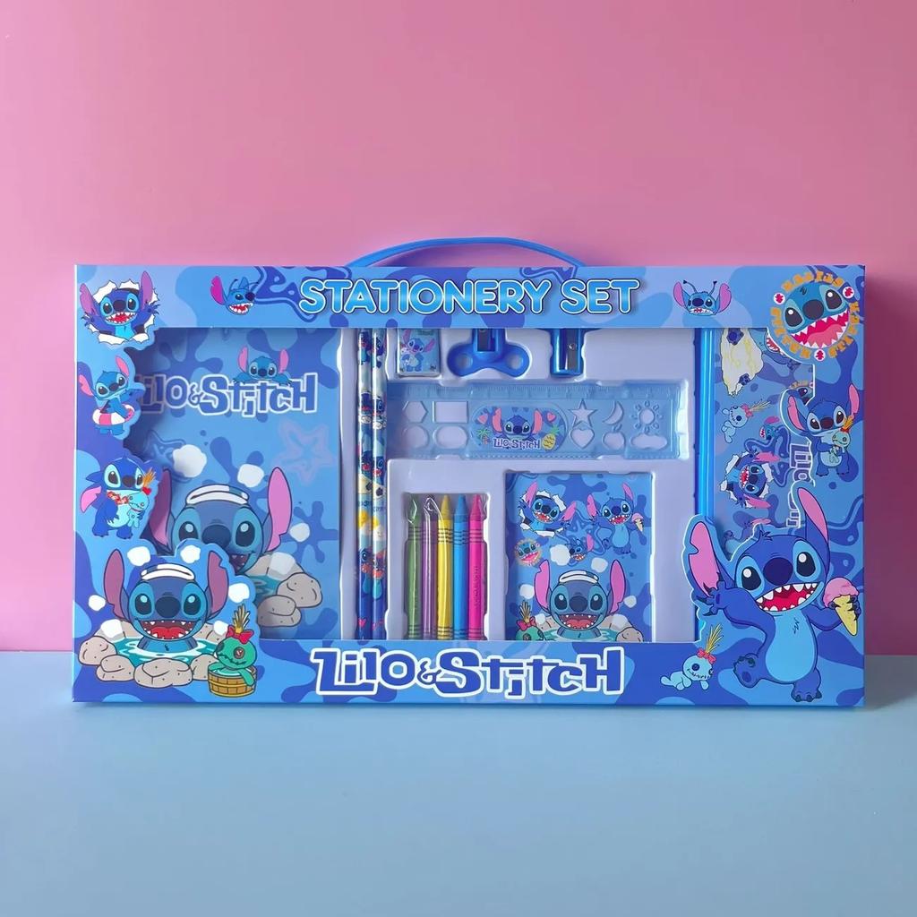 Disney Stationery Set Series Stationery Set Includes Pencil Case, Pencil, Ruler and Eraser. School Prizes, Inspirational Gifts for Students