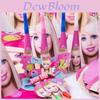 Boneca Barbie Rosa Suprimentos de Aniversário Para Meninas Com Louça Completa E Brinquedos