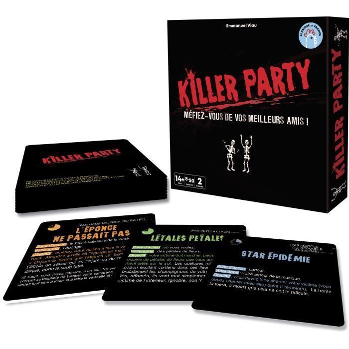 Killer Party - Asmodee - Party Game - Ages 14 and Up