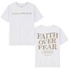 Faith Over Fear Christian Bible Verse TShirts Unisex Unisex Fashion ONeck Short Sleeve TShirt Summer Casual 100Cotton T Shirts