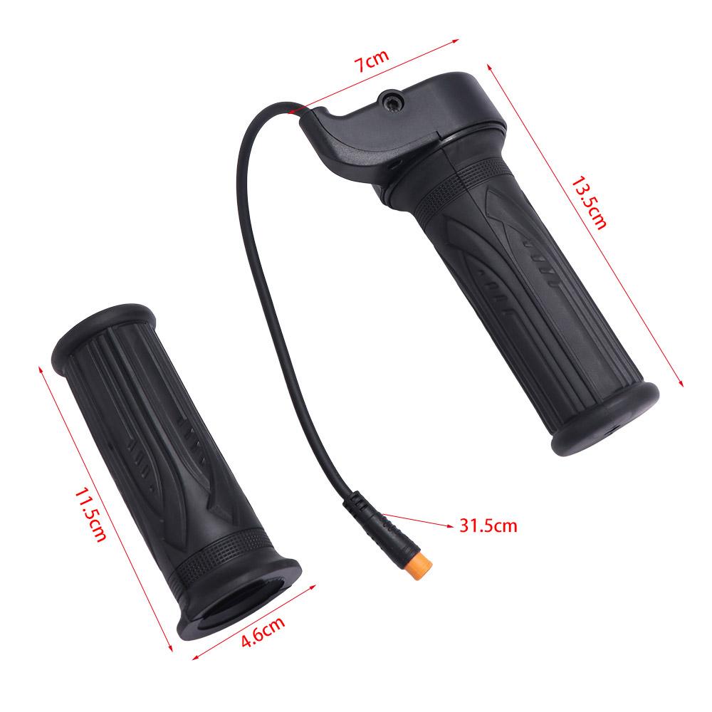 3-Pin E-Bike Gasgriff Ca. 30cm Kabel Speed Gasgriff Elektrofahrrad Gasgriff Ebike