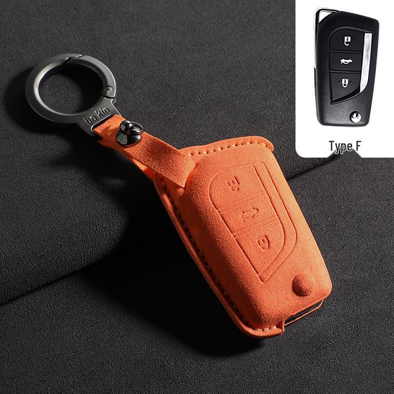 Premium Key Cover for Toyota Corolla, Levin, Rui Fang, CHR, and Highlander Models