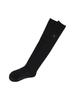 WIDEANGLE Co Simple Hotfix Knee-High Socks_Black