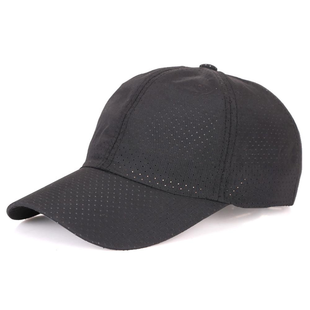 Men and Women Outdoor Light Board Sunscreen  Summer Breathable Quick-drying Baseball Cap Casual Punching Sun Hat