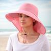 Breathable Outdoor Bucket Hat UV Protection Neck Flap Hat  for Hiking Fishing Travel