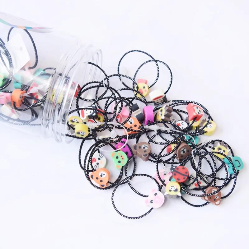 Colorful Baby Hair Tie: Gentle Elastic Hair Rope for Children, Small Size, New Style Accessories