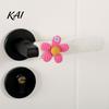 Cozy Home Decor Accessories Knitted Doorknob Covers, Thick Anti?Slip Furniture Feet Protector Sleeves, Door Handle Cute Flower Design Grips Cushion