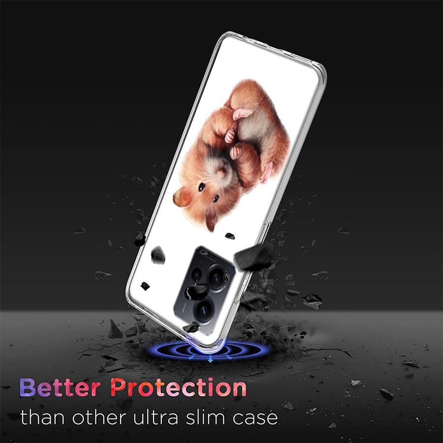 Hamster Portrait Phone Case For Redmi 12 13C 12C 15C 9 10 10C Note 13 Pro Plus 14 15 Pro 9T 9C 9A TPU Soft Cover Clear Cell Case