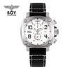 [BOY LONDON] BOY LONDON Chrono Men's Leather Watch BLD619-BLACK