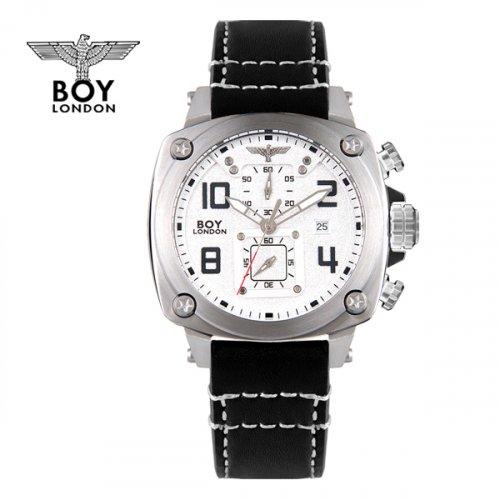 

[BOY LONDON] Мужские кожаные часы BOY LONDON Chrono BLD619-BLACK FREE