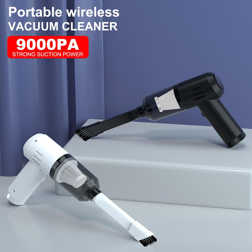 Car Vacuum Cleaner 9000Pa Wireless High Power Portable Handheld Vacuum Rechargeable Vacuum For Home Car Interior Cleaning Tool