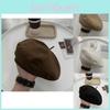 Warm And Fashionable Winter Wool Beret For Women Sweet And Cute Style