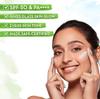 Mamaearth Rice Water Dewy Sunscreen SPF 50 PA++++ For Glass Skin Glow & Tan Protection | No White Cast | 50g | For All Skin Types